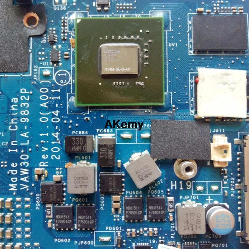 Качественная материнская плата для ноутбука Dell E5440, материнская плата i5-5200U/i5-5300u, видеокарта VAW30 LA-9832P, протестированная