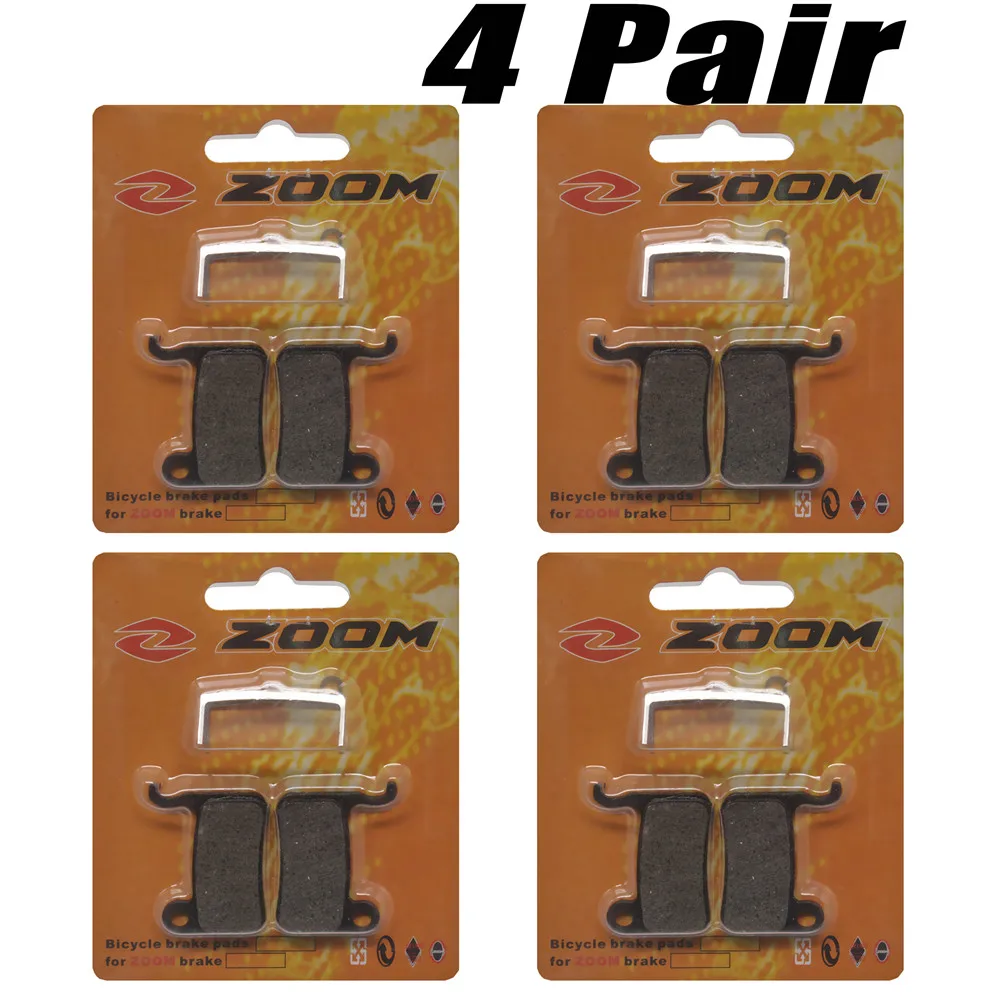 ZOOM 4 Set 2 пары ZOOM HB100 DB875 дисковые Тормозные колодки для Shimano A01S XT M775 M765 M665 DEORE M545 - Цвет: ZOOM 4 Set