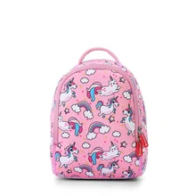 Дети Единорог мультфильм рюкзак в детский сад безопасный неопрен SBR ткань легкие школьные сумки для детей девочек