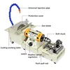220V 750W 5 IN 1 Multifunctional Desktop Polishing Machine Jade Carving Grinding Cutting Machine Round Bead Punching Machine 3
