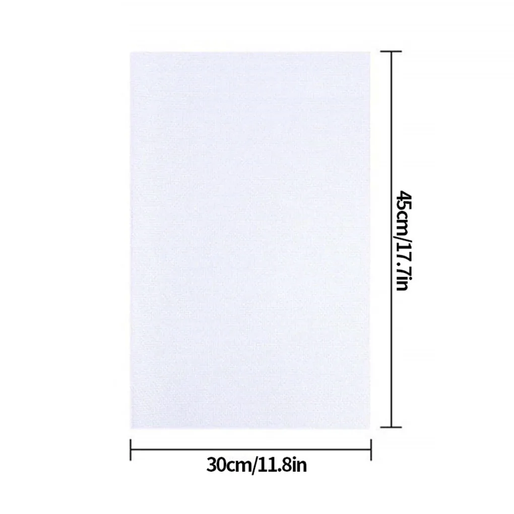 14CT Aida Cloth Diy Cross Stitch Cloth Cotton Embroidery Fabric Mesh Embroidery Crafting Canvas Sheets 30x45cm 30x30cm