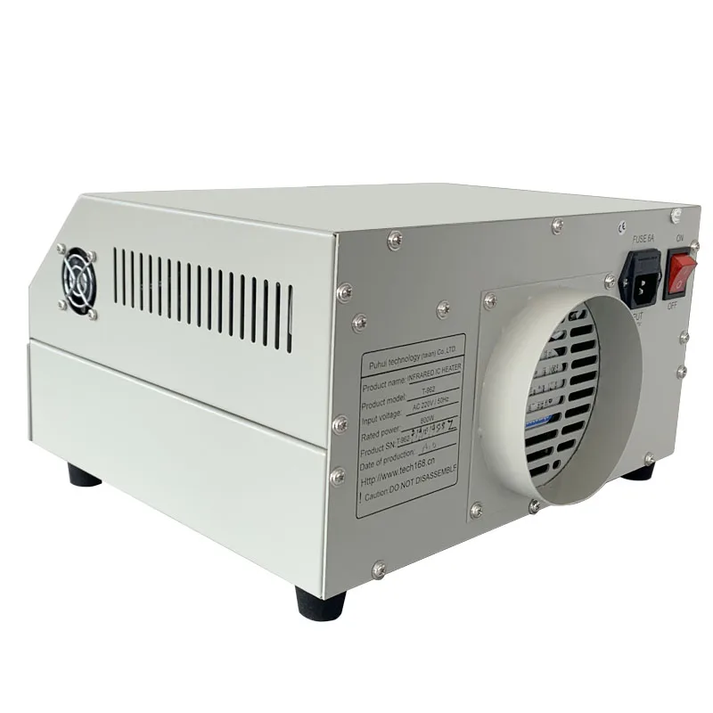 Infrared IC Heater T962 Desktop Reflow Solder Oven PUHUI T-962 BGA SMD SMT Rework Station T 962 Reflow Wave Oven