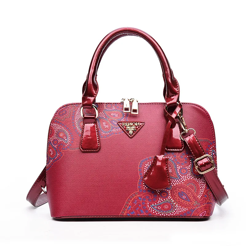 

Printed Shell Bag 2017 Spring Summer New Style Bag Korean-style WOMEN'S Fashion Handbag Hand Crossbody Bag