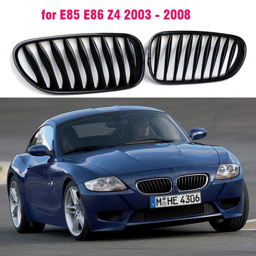 

Front Center Grille Grills Black for BMW E85 E86 Z4 coupe 3.0SI 2002 2003 2004 2005 2006 2007 2008 Car styling