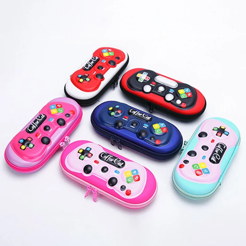 

For Game Pencil Case Hard Shell Game Machine Pen Box Pencil Bag Stationery Box with Pencil Holder School Supplies Kids Gift