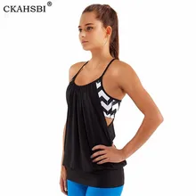 CKAHSBI спортивные рубашки Йога Топ жилет без рукавов Женская Спортивная кофта бег гимнастическая майка женские футболки фитнес Йога Майка, Топ