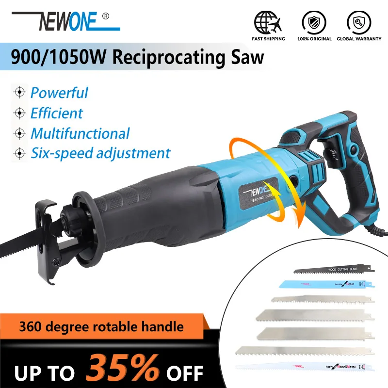 Online Sierra multifunción NEWONE para cortar huesos de carne de madera de metal, sierra de sierra manual con hoja de 900 W 1050 W