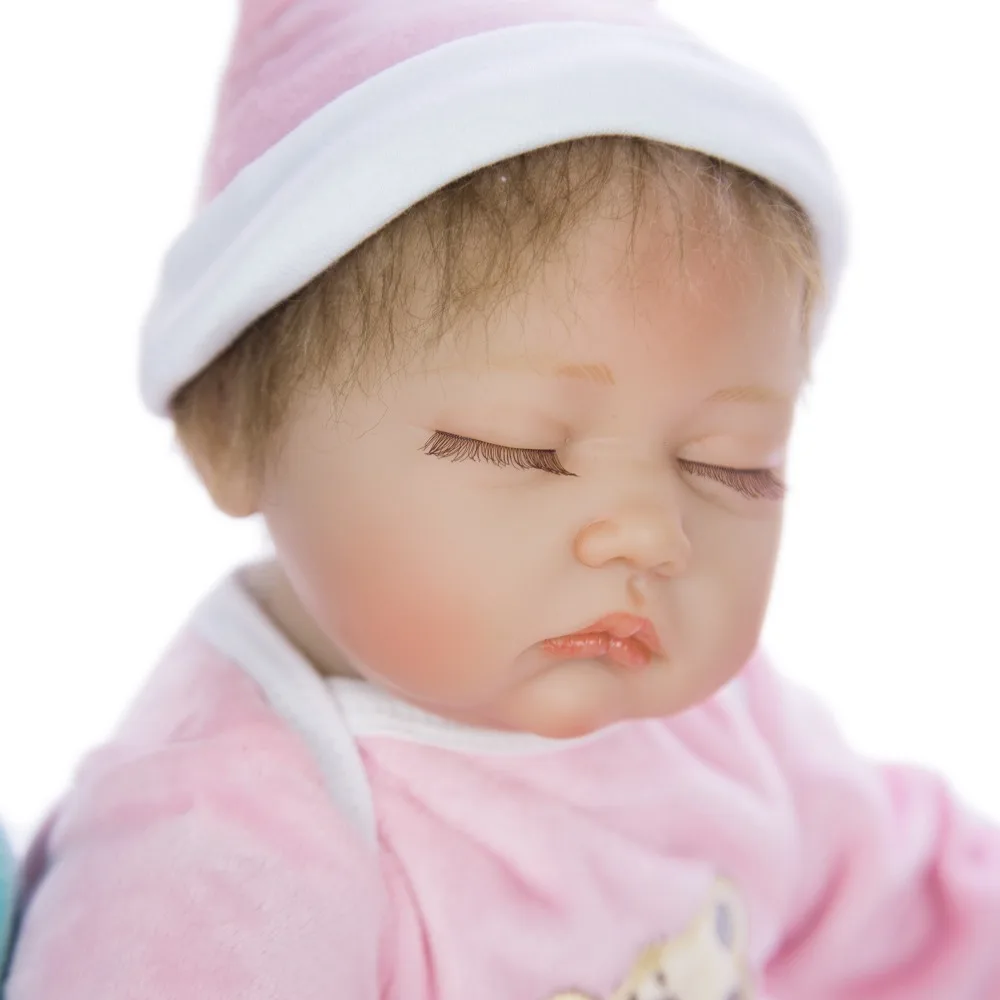 NPKDOLLS Bebe reborn 1" 43 см мягкая ткань тела силиконовые куклы игрушки для детей подарок настоящие живые куклы для новорожденных boneca reborn