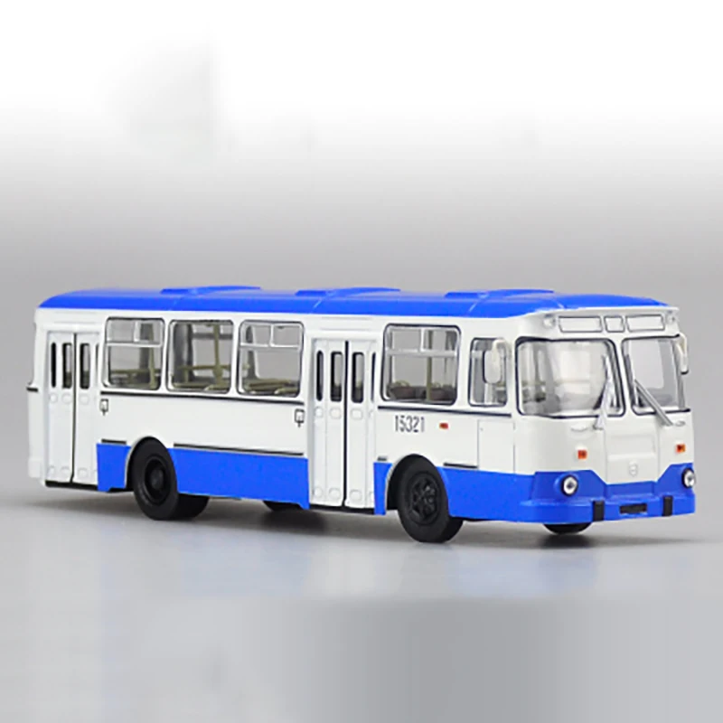 1/43 масштаб Русский автобус из металлического сплава модель трамвайного автобуса литая под давлением машина детская модель игрушки Детский автомобиль дорожные инструменты Подарочная коллекция