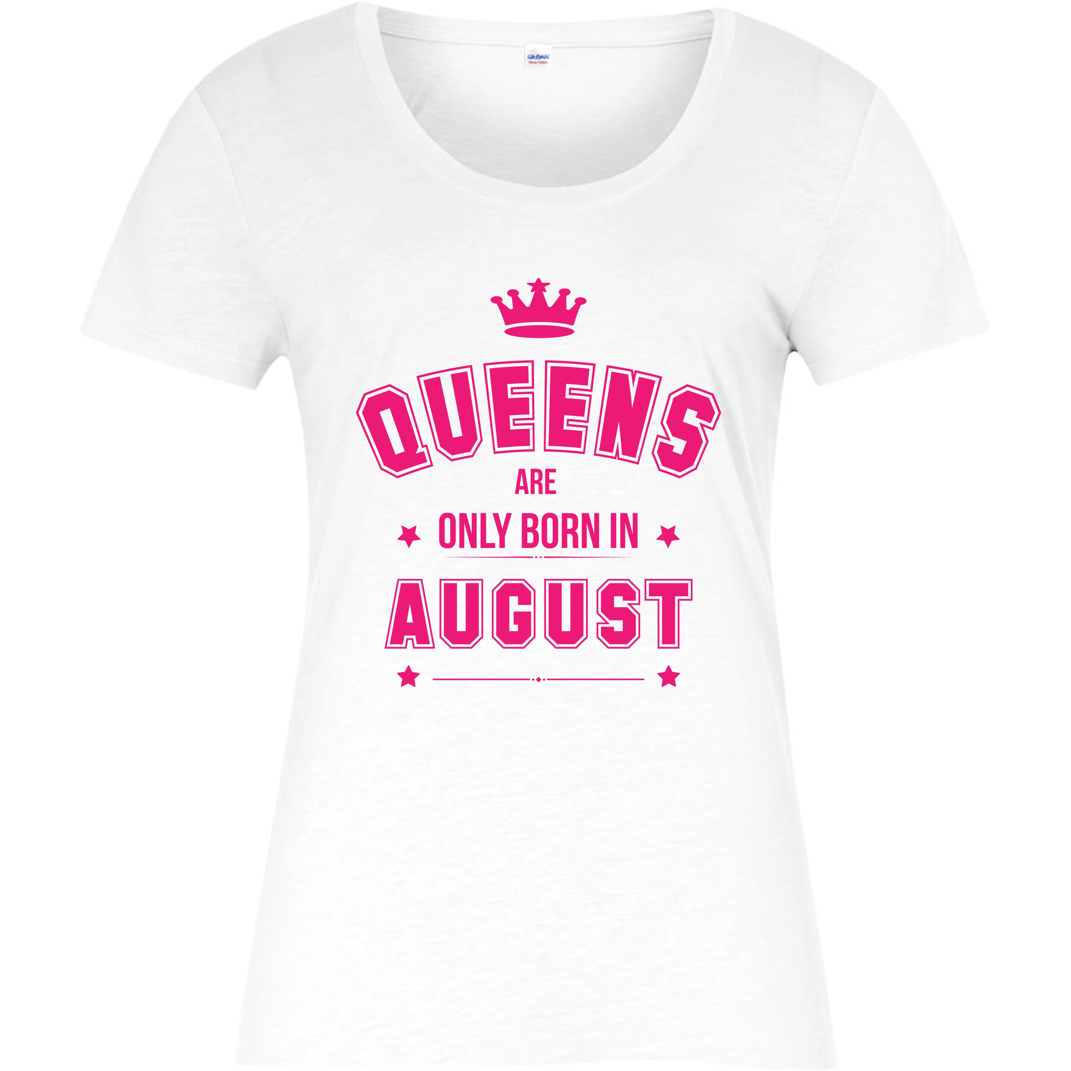 2019 модная Горячая Распродажа Queens Are Born только в августе футболка подарок на день