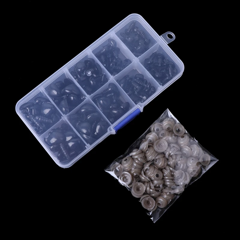 900C 100Pcs Plastic Safety Triangle Nose Doll Plush Toys Stuffed Animals Making DIY doll accessories plush doll accessories