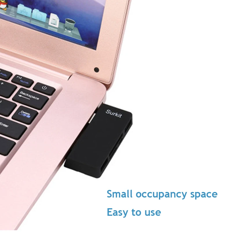 Surkit usb Подставка для концентратора кардридер SD/TF micro SD Мульти usb 2,0/3,0 концентратор высокое качество usb сплиттер адаптер для ПК компьютера ноутбука