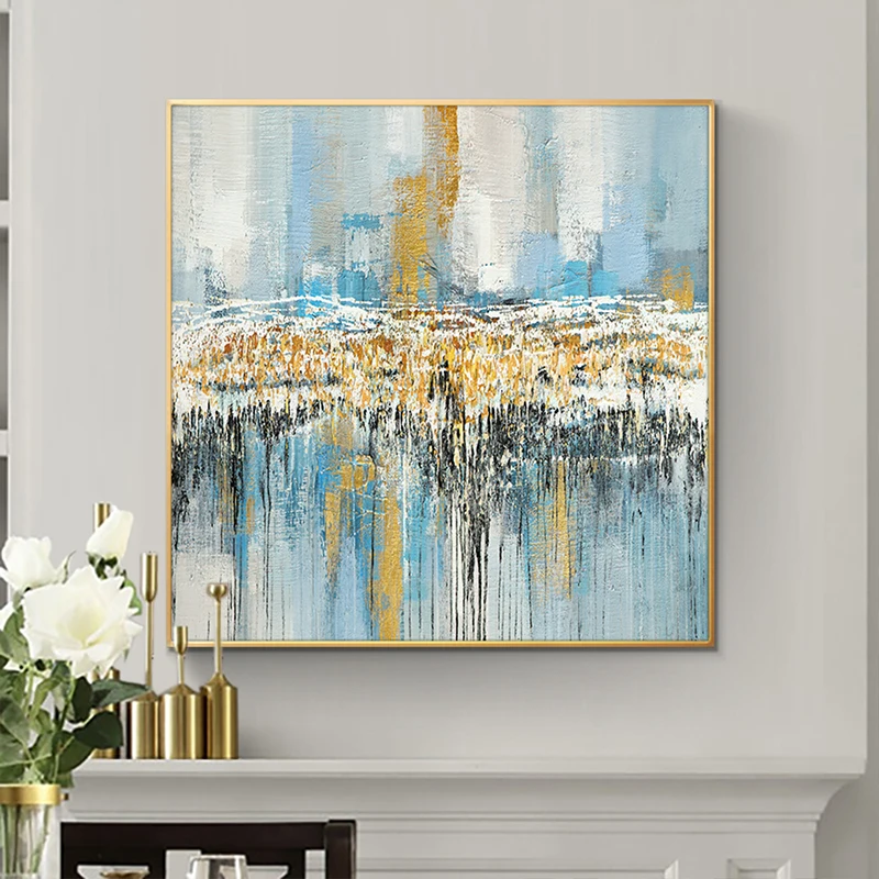

Abstract Oil Painting Handmade On Canvas Colorful Landscape Art Picture For Home Decor Modern Abstract Wall Art Painting Unframe