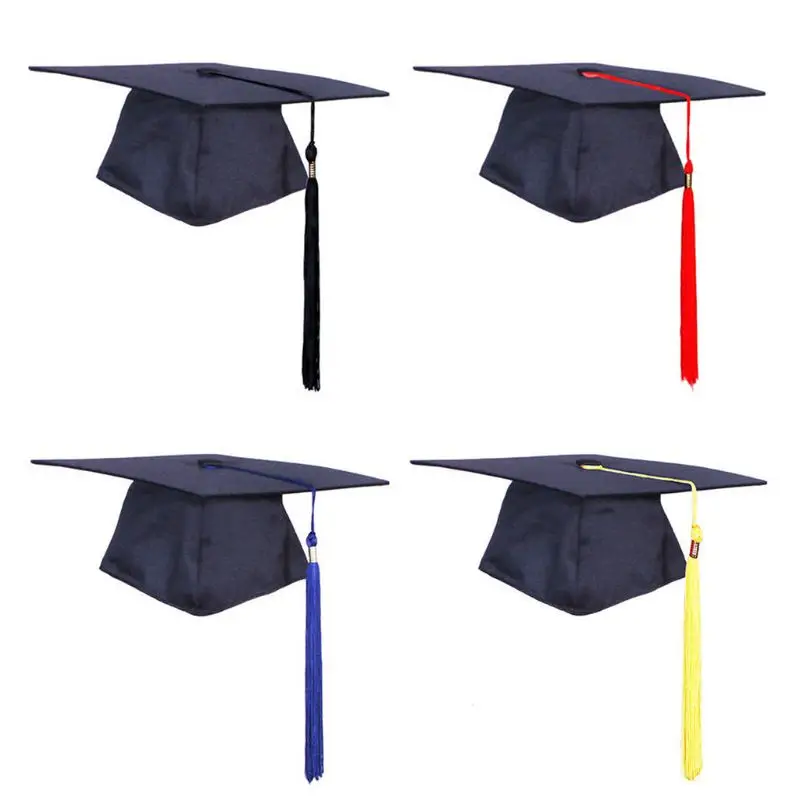 

Graduation Hat University Bachelors Master Doctor Tassels Cap Photography Props