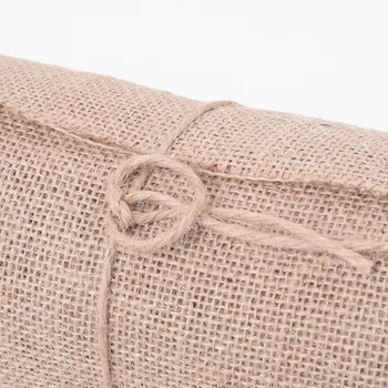 

1*Burlap 30cm*10M Table Runner Hessian Jute Burlap Roll Vintage Xmas Wedding Birthday Party Decor Hot