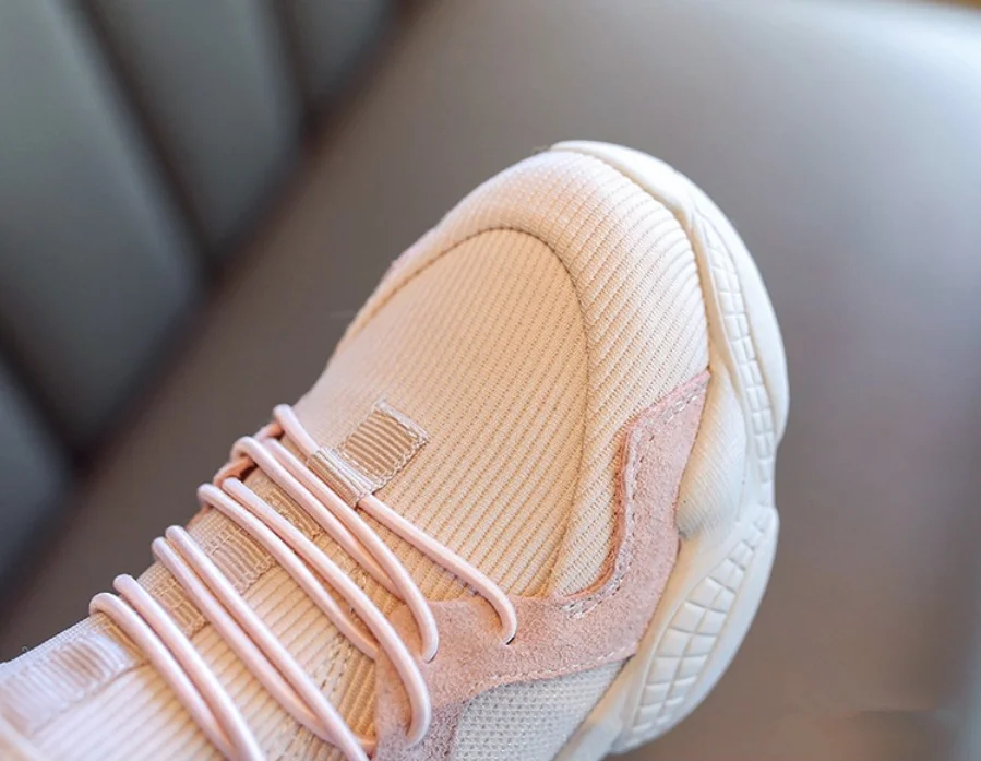 Toddler Casual Sneakers Children Mesh Shoes Baby Girls Soft Sport Sneakers Boys White Brand Shoes Fashion Trainers Spring
