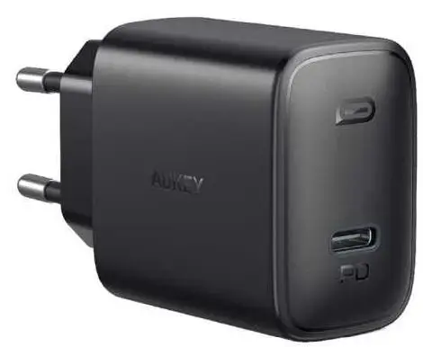 Wall Charger Aukey Swift PD 20W USB-C pa-f1s (black) | Мобильные телефоны и аксессуары