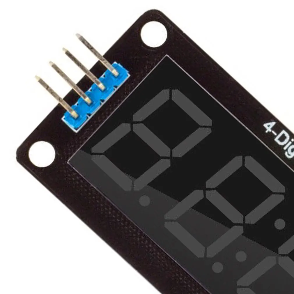 0 56 'дюймовый TM1637 4Bit цифровой светодиодный 7 сегментный дисплей с часами для