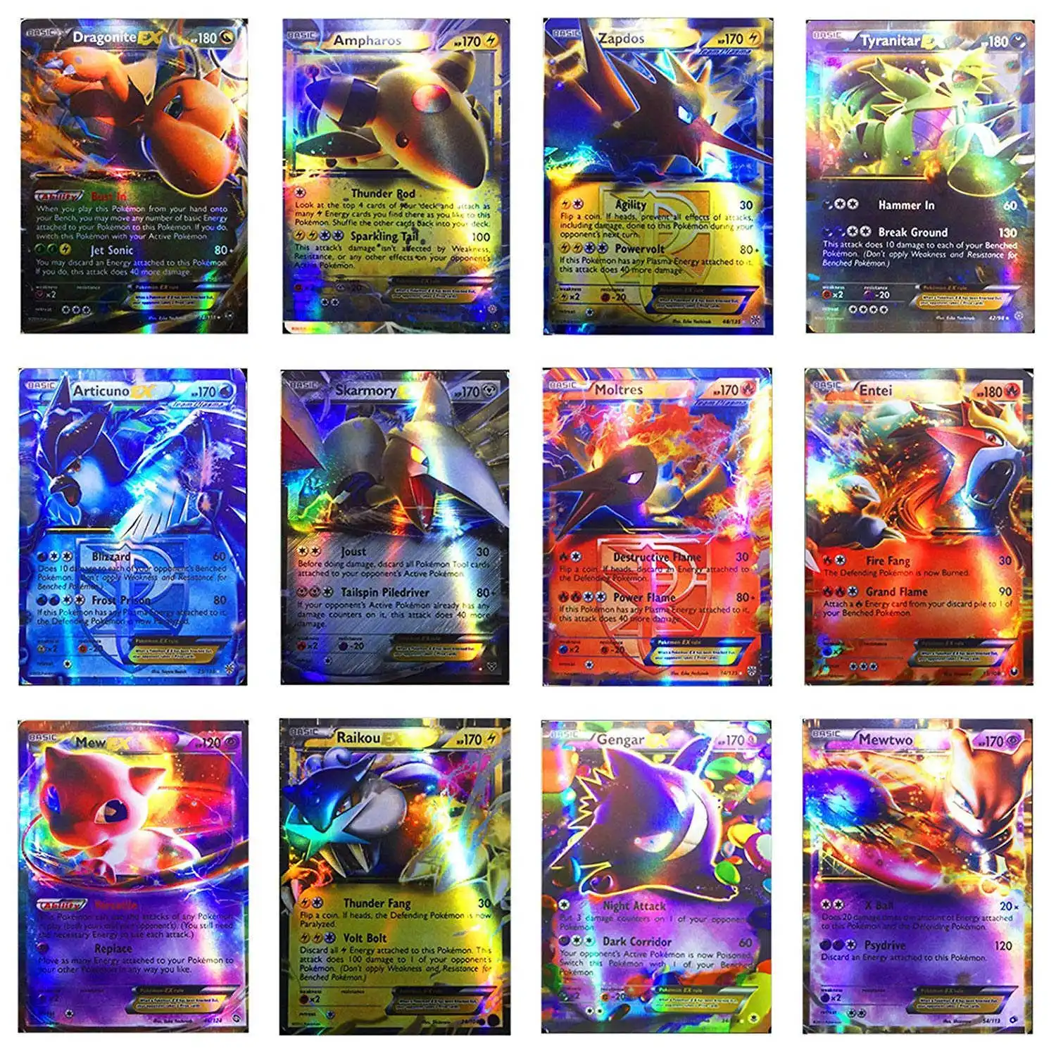200 шт., 25, 50, 100 шт., GX, EX Shining, карточные игры, Battle Carte, торговые карты, игра, детская игрушка