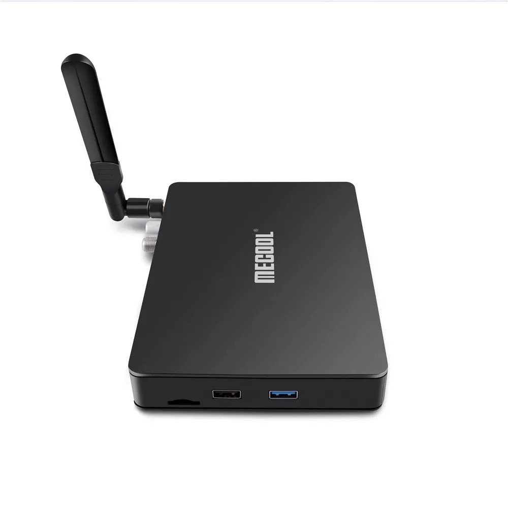 Медиаплеер MECOOL K7 DVB s2-t2-C Android 9,0, Amlogic S905X2, 4 Гб DDR4, 64 Гб ПЗУ, 2,4G, 5G, WiFi, USB3.0, 100 Мбит/с, 4K