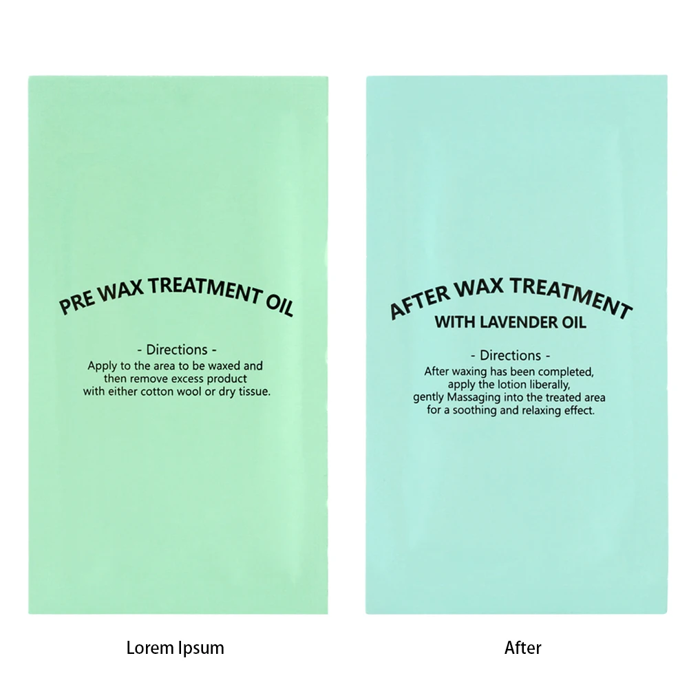 Wax Removal Wipe Wrapped Wet Tissue Wax Oil Cleaning Hair Removal Tools