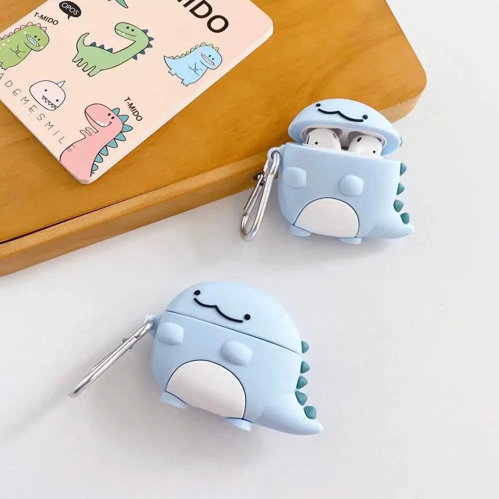 

3D Cartoon Cases for AirPods 1 2 Case Cute Baby Dragon Earphone Case for Apple Airpods pro Silicone Headphone Cover for Air Pods