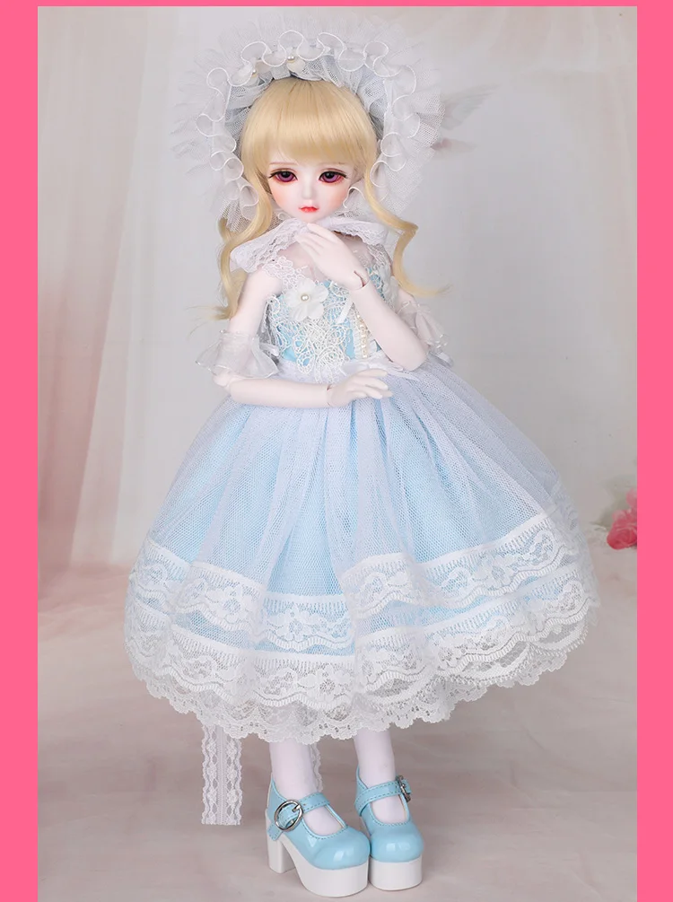 1/4 масштаб Обнаженная BJD кукла Красивая Девушка BJD/SD полимерная фигурка кукла DIY модель игрушка подарок. В комплект не входят одежда, обувь, парик A0185SALGOO MSD