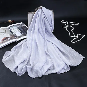 

Women Scarf 77*180CM Large Linen Silk Sarongs Big Size Spring Muslim Hijab Beach foulard Bikini Scarves and Shawls