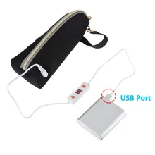 USB грелка для детских бутылочек постоянная температура Портативный Подогрев Бутылочки для молока сумка для детских принадлежностей постоянная температура мешок для молока