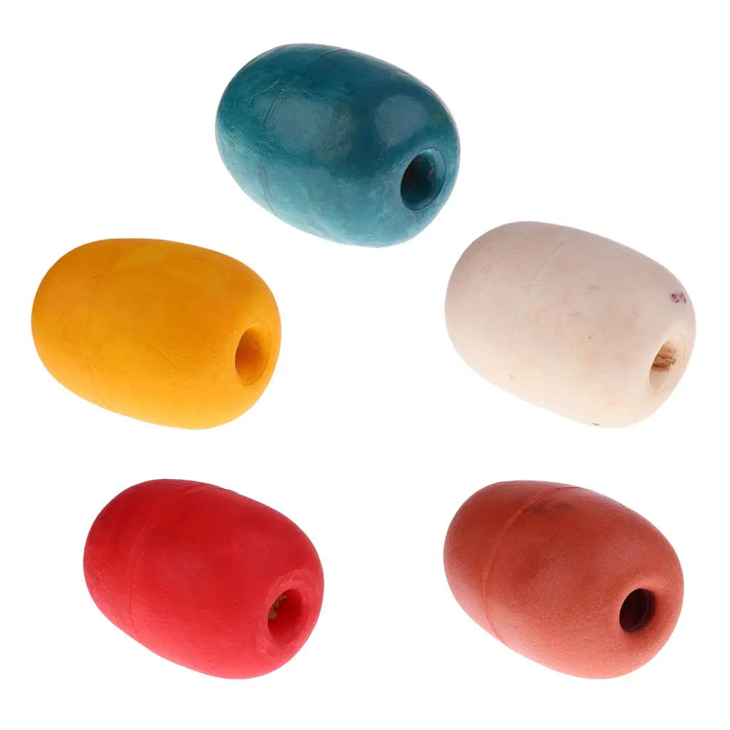 

Varicolored 5pcs/Pk PVC Rope Cord Floating Safety Life Line Buoy