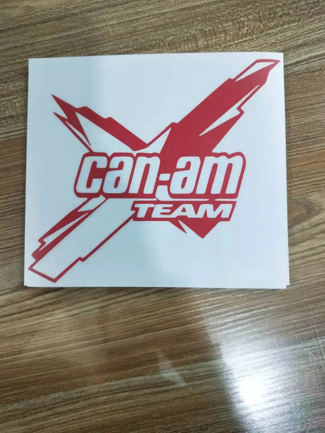 Автомобильная наклейка Can am team 18*16 1 см новый стиль популярный корпус