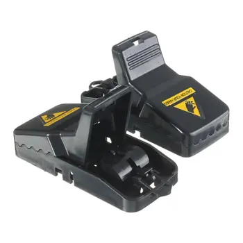 

Practical Boutique 2x Mouse Trap Mouse Finger Live Trap Rat trap Black
