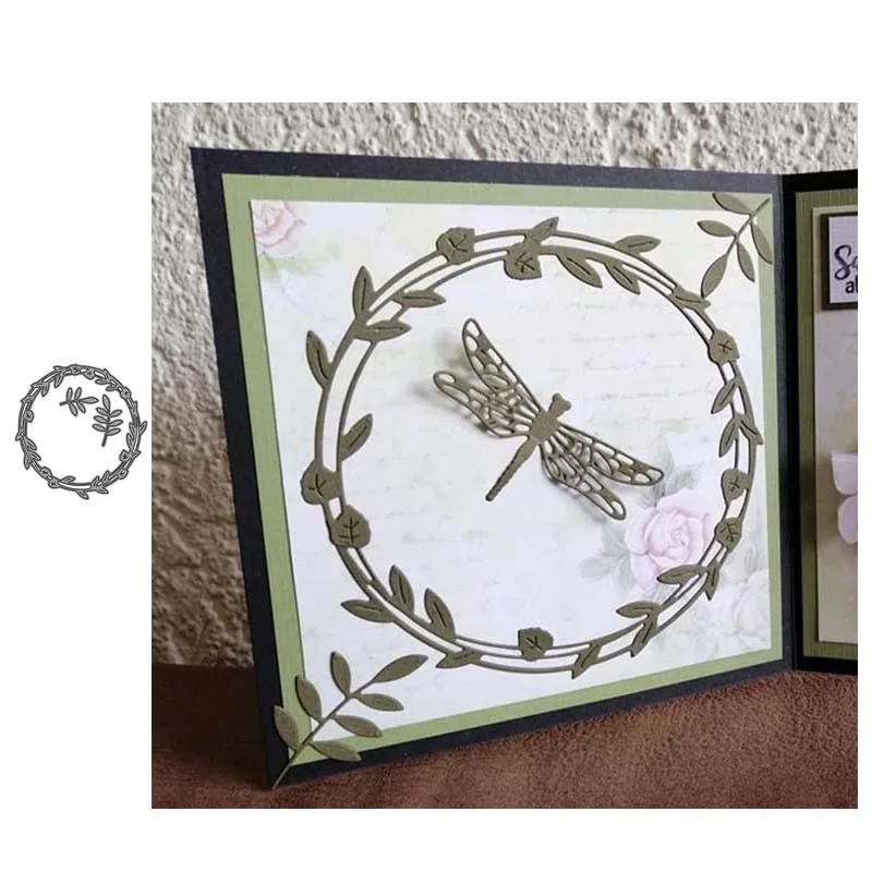 Металлическая резка Dragonfly штамп для тиснения режущая карточка сделай сам