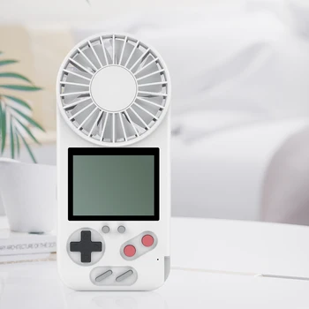 

Portable USB Mini Handheld Fans Electric Screen Game Console Fans Originality Small Household Electrical Retro Electric Fan Gift