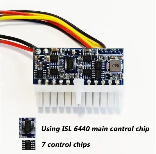DC 12V 250W 24Pin Pico ATX переключатель psio PSU автомобильный мини ITX модуль питания высокой