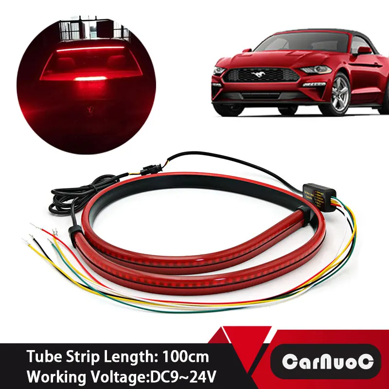 Стосветильник на багажник для Kia Ceed Rio 3 4 Sportage Honda Civic Fit Crv Accord 1 шт.|Наклейки
