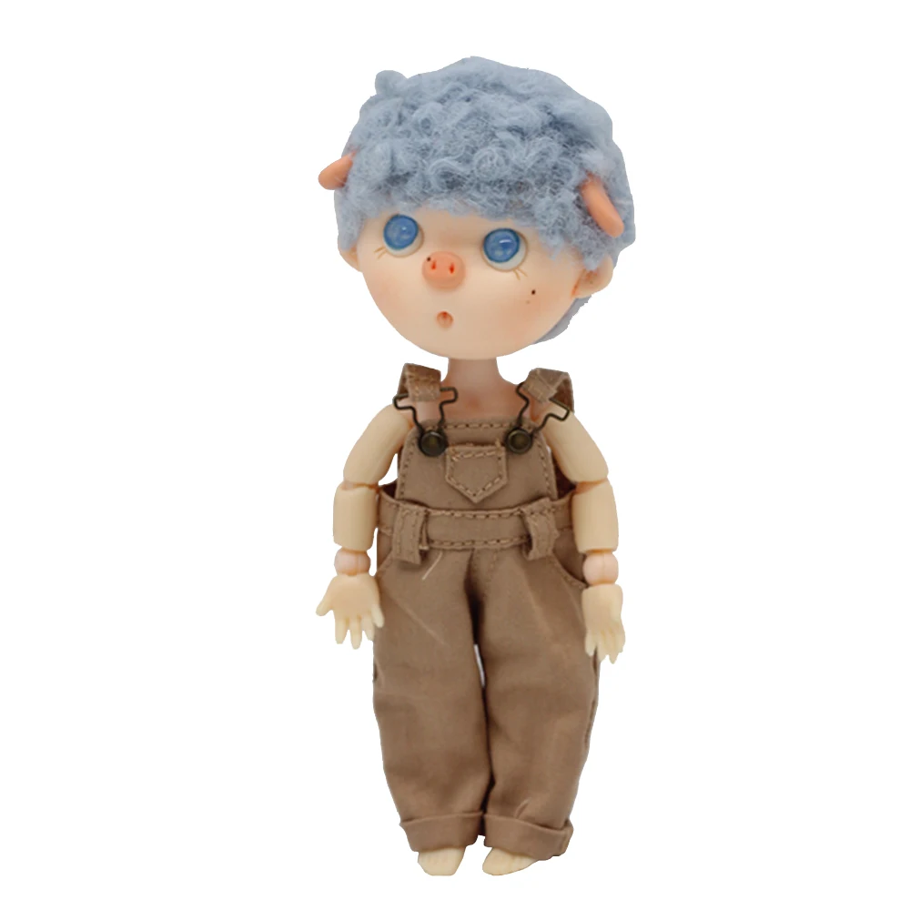 Obitsu 11 doll dress overalls clothes for OB11 Dolls Long pants