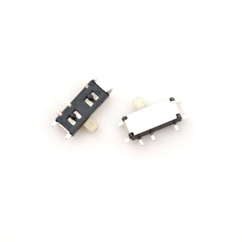 20PCS/lot Mini 7-Pin On/Off 2Position Micro Slide Toggle Switch Miniature Horizontal Slide Switch SMD