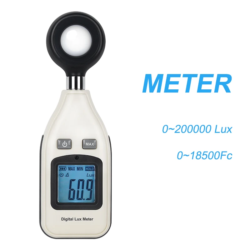 GM1010 измеритель яркости спектрофотометр люминометр цифровой Подсветка 0~ 200000 Люкс люминометр Люкс/FC лм тестер