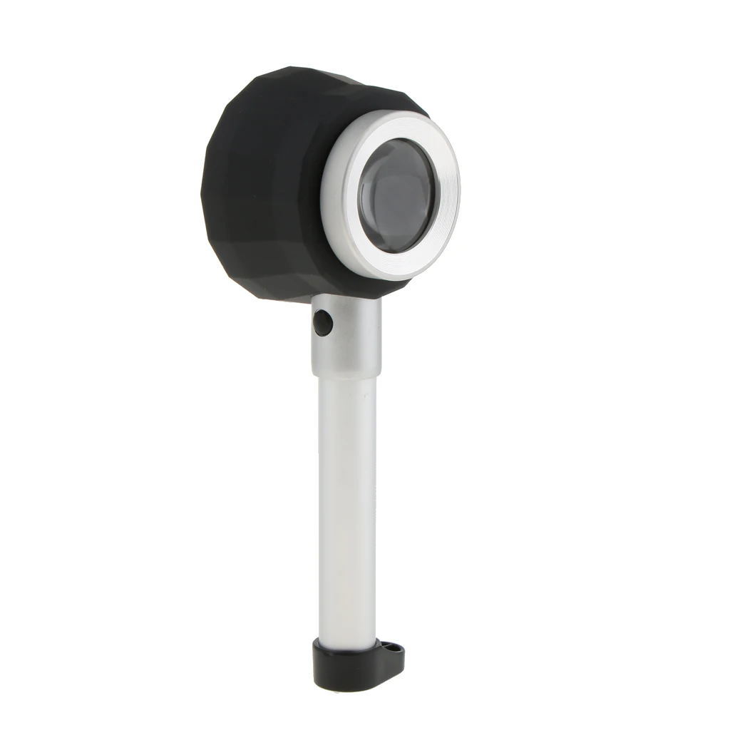 Handheld Magnifier Magnifying Glass With LED And UV Light Magnification 30X