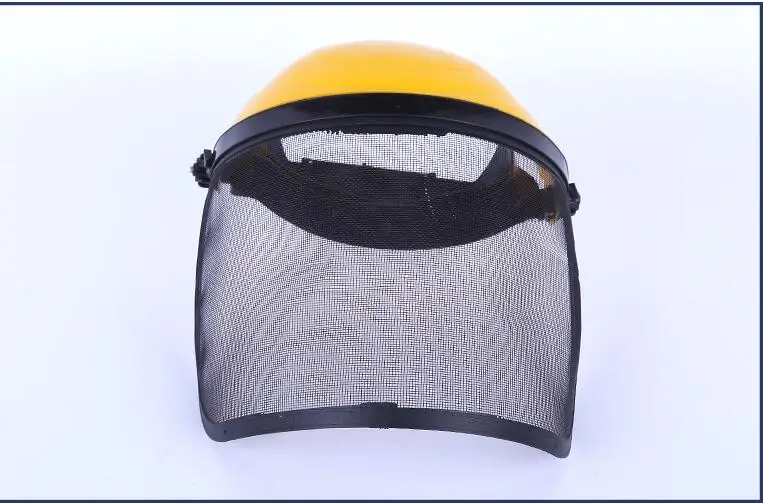 Защитная маска для шлема, режущая трава, защитный экран, черная проволочная сетка, бензопила, кусторез, лесная косилка, защитная маска для лица Y21