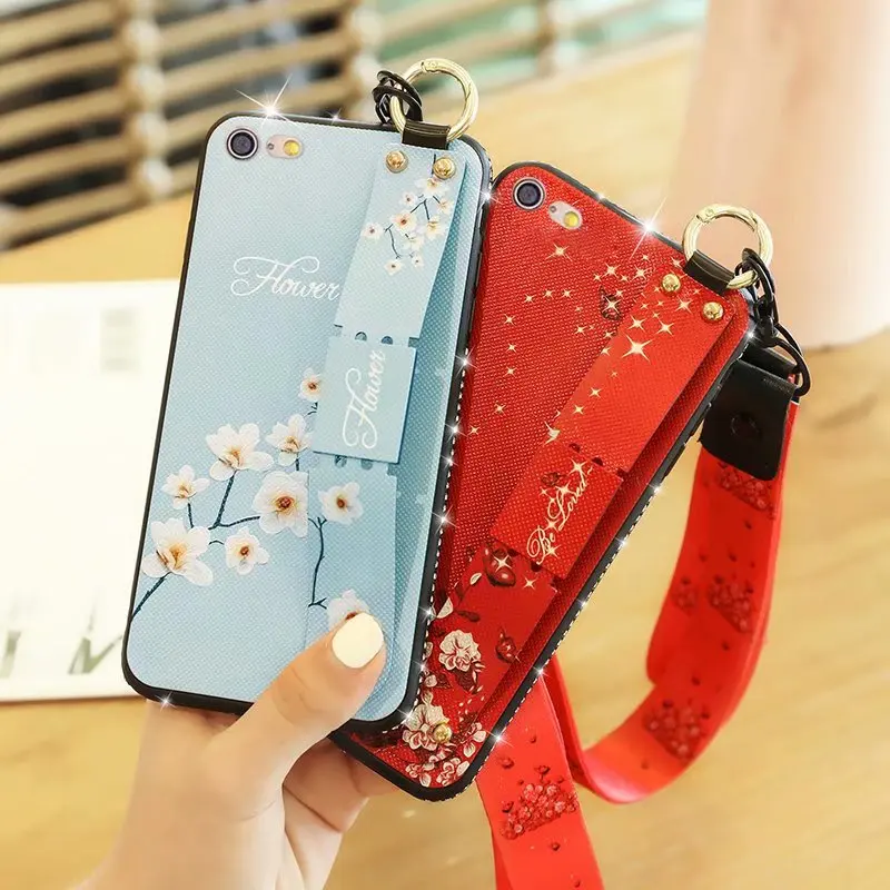 2019 Новинка для Xiaomi Redmi 6A Note 7 5A 8 K20 5X силиконовый браслет кронштейн мобильный чехол