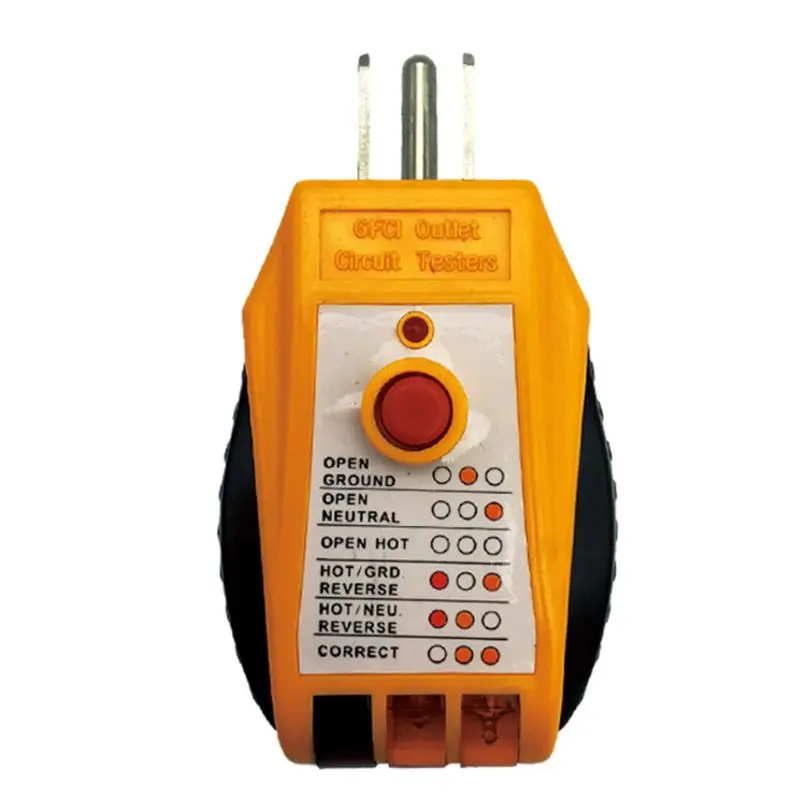 

Outlet Tester Socket Detector for Standard AC Outlets Electric Circuit Monitor