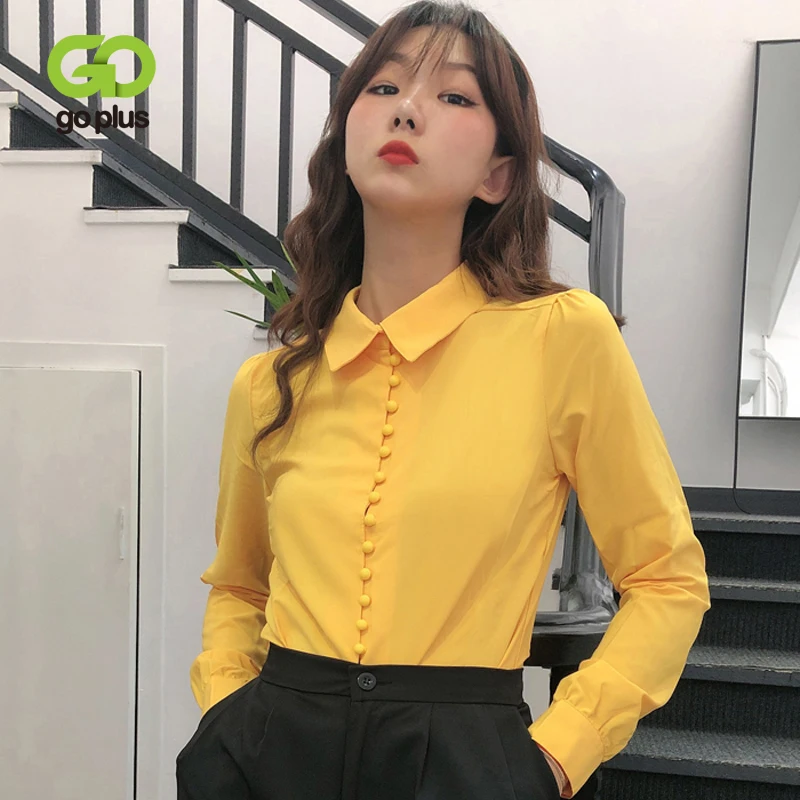 

Spring Women's Blouse Shirt Vintage Buttons Turn-down Collar Blouse Women Tops and Blouses Clothing for Women Ropa Mujer