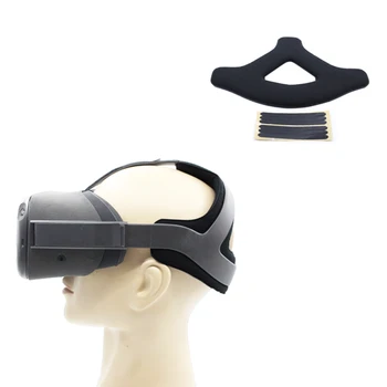 

Solid Headband Cushion Gaming Mesh Sponge Breathable Multifunction Soft Scratch Proof Easy Install For Oculus Quest VR Headset