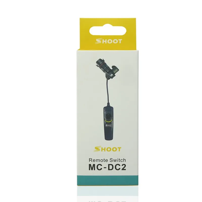 MC-DC2 Дистанционное управление камерой спуск затвора по интерфейсу MC DC2 шнур дистанционного управления для камеры для NIKON D90 D3100 D7000 D5200 D5100