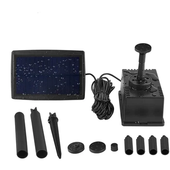 

Solar Power Fountain 180L/H Pump Pool Fish Garden Fountain Pond Lawn Decoration