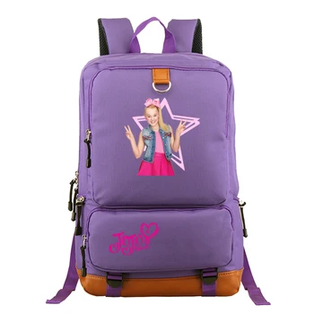 

Pop Star Jojo Siwa Backpack School Bags for Teenage Girls Daily Backpack Kids Book Bags Casual Travel School Bags