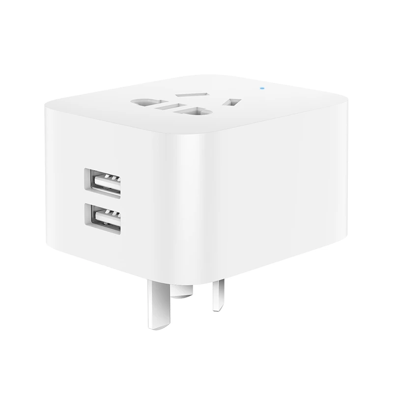 Умная розетка Xiaomi Mijia умная с двойным USB портом Wi Fi безопасное устройство для