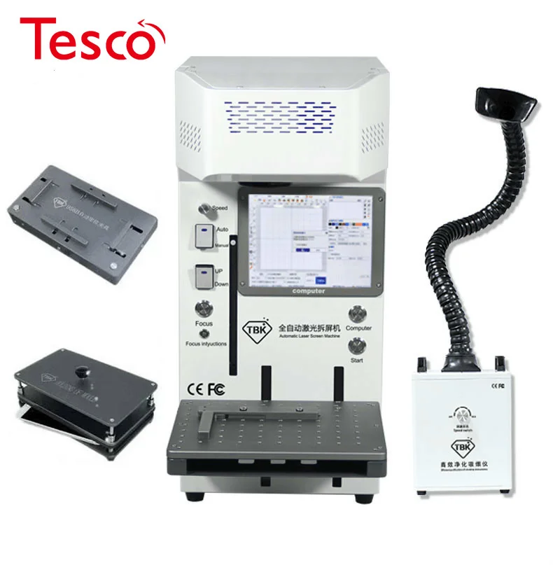 

Auto 958A LCD Laser printer DIY Repair Machine For iphone 11 X XS XSMAX Back Cover Glass Frame Separate Laser engraving machine